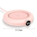 Pikkukuva 2 / 5: Kahvikupin lämmitin, toimistokupin lämmitin, sähköinen juoman lämmitin, kaakao, kahvi, lämmityslaatta (Vaaleanpunainen) pink