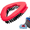 Miniatyrbillede 1 af 5: Generisk 1 stk. skrubbebørste kompatibel med O-Cedar Spin Mop 1 Tank System, Spin Mop Hovedpåfyldning Skrubbebørste