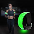 Miniatyrbilde 2 av 5: LED Armbånd, Pakke med 6 Refleksbånd LED Lys Armbånd Reflekterende Lysbånd Barn Natt Sikkerhetslys Reflektor for Løping Vandring Løping