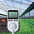 Pikkukuva 5 / 5: Digitaalinen / lämmitys- ja jäähdytystermostaatti pistorasia LCD-lämpötilasäädin, 230v kasvihuoneen lämpötilasäätimelle/terraariotermostaatille(pistorasia)
