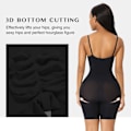 Miniatyrbild 5 av 5: Bekväm Helkroppsdräkt för Kvinnor Butt Lifter Sömlös Shapewear för Kvinnor Tummy Control Lår Slimmer S/M