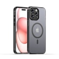Pikkukuva 1 / 5: MagSafe-kotelo iPhone 16 Pro -puhelimelle, matta takakuori, himmeä, musta