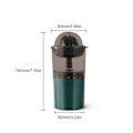 Pikkukuva 2 / 5: 250 ml Sähköinen Sitruunapuristin Kannettava Appelsiininsekoitin Mini Mehupuristin Hedelmämehukeitin USB-kone Ladattava sitruskone hedelmämehukeitin