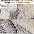 Miniatyrbilde 4 av 5: Sofa Trekk, for 3-seters Sofa, Sklisikkert, Sofa Trekk, Møbelbeskytter Sofa Trekk for Sittepute Sofa (90*180cm)