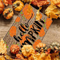 Miniatyrbild 5 av 5: Thanksgiving-matta Höst Lönnlöv Välkommen Inomhus Dörrmatta Höst Golvmatta för Kök Sovrum Vardagsrum Heminredning Mattor（50*80cm） 50*80cm