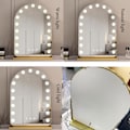 Miniatyrbilde 4 av 5: LED Sminkespeil for Skrivebord Soverom Toalettbord Berøringskontroll 360° Roterende Sminkespeil