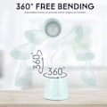 Miniatyrbillede 2 af 4: Børne Skrivebordslampe, 24 LED Dæmpbar LED Bordlampe med 3 Lysstyrkeniveauer, USB Genopladelig med Touch-kontakt, Børne Skrivebordslampe (Frugtgrøn) Fruit Green