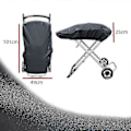 Pikkukuva 2 / 5: Kaasugrillin suojus Weber Traveler -kaasugrillille - 210D