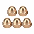 Miniatyrbilde 2 av 4: Messing Sekskantmutter Sett Messing Pyramidemutter Kit Kuppel Hode Sekskantmuttere Sett Kjøretøy Festemidler m3-m12 Fiks Dekk (M12)