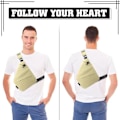 Pikkukuva 5 / 5: Varkaudenvastainen crossbody-laukku henkilökohtaiseen käyttöön, matkalaukku varkaudenesto crossbody-laukku, olkalaukku (Khaki) khaki