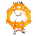 Miniatyrbilde 5 av 5: Snøgrep Kløe Over, Støvle Kløe Gummi Pigger Anti Skli, 10 Stål Pigger Brodd (Oransje, Størrelse 38-43) Size 38-43
