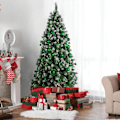 Miniatyrbilde 3 av 5: Grønne 36-delte knusesikre julekulepynt - De perfekte glitterkulene, juletrepynt, juledekorasjoner. green
