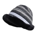 Miniatyrbilde 1 av 4: Fluffy Bucket Hat Tykk og Myk Mote Fiskerhatt Mote Bucket Hat Varm Vinter Fiskerlue Utendørs Vinterhatt for Jenter Kvinner (C) C