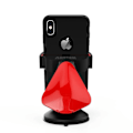 Pikkukuva 5 / 5: Autoteline, Universaali matkapuhelimen autoteline Apple iPhone 14, 14 Pro, 13, 13 Pro, 12, 11, Xr, Xs, Android-älypuhelimille, GPS