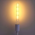 Pikkukuva 4 / 5: 5 pitkän putkimaisen LED-lampun sarja, 4 W, vastaa 40 W hehkulamppua, E27-kanta, lämmin valkoinen 2700 K, 400 lm, läpinäkyvä lasi, AC 220-240 V