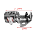 Miniatyrbild 4 av 5: 6mm mikro slide stegmotor glidskruv 2-fas 4-tråds stegmotor stegmotortillbehör