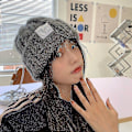 Miniatyrbilde 2 av 2: Unisex Varm Myk Strikket Lue Menn Vinterluer Kvinner Skalleluer Jenter Ensfarget Beanies Ash
