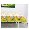 Miniatyrbild 4 av 4: 2 ST Djungeldjursduk, Djungeldjursfest Plastduk, Engångsbordsduksskydd för Pojkar Flickor Djungelträdgårdsbord