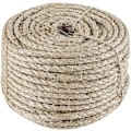 Pikkukuva 1 / 5: Sisal-köysi kissanpuuhun, 6 mm (50 m) korvaava köysi juuttiköysi, kissan tarvikkeena kissan köysi, kissanpuun korvaus, kissan raapimistolppa, kissatorni