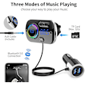 Pikkukuva 4 / 5: Langaton FM-lähetin, auton Bluetooth 5.0 QC3