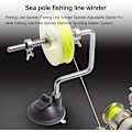 Miniatyrbild 3 av 4: Fiskelina Upprullare, Spolhållare Vagn, Fiskrulle Upprullningsstation, Justerbar Fisketillbehör Stabilisator (Fiskelina Ingår Ej)