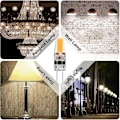 Miniatyrbild 5 av 5: G4 LED 3W 12V AC/DC Glödlampor, G4 3W LED 30W Motsvarande Halogenlampa, 300LM, Varmvit 2700K, Ej Dimbar, 5-Pack