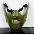 Miniatyrbild 2 av 2: Infinity Gauntlet Hannibal Lecter Mask The Silence of The Lambs Resin Skräckfilmsmask Mördare Grön