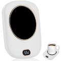 Miniatyrbillede 1 af 5: Kopsvarmer Drikkevarmer med 3 Temperaturindstillinger, Elektrisk Kaffekopsvarmer, Tevarmer, Underkop, Kopsvarmer Smart termostatisk underkop