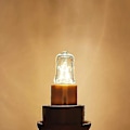 Miniatyrbilde 3 av 4: 10-pakning klare linser 220v G9 40w T4 halogenpære, G9 halogenlampeperler gjennomsiktige frostede kvartslampeperler G9 halogenpærer