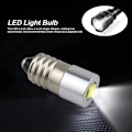 Miniatyrbillede 5 af 5: E10 Udskiftnings LED lommelygte med høj effekt 6-24V, 3W 200lm, Pakke med 2 (E10 Varm Hvid)