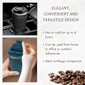 Miniatyrbild 3 av 4: Resemugg svart, 380 ml black