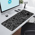 Miniatyrbillede 3 af 4: Gaming Mousepad, Stort Tastaturpad, 30*80*0.2cm, Topografisk Mus 30*80*0.2cm