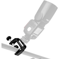 Miniatyrbilde 4 av 5: Universal C-klemme med 1/4 og 3/8 gjengehull for skrivebordsfesteholder LCD-skjerm Flash-pulter Vogner Benker Arbeidsbord