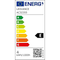 Miniatyrbild 5 av 5: LED-lampa, klassisk form med skruvsockel: ersättning E27 4W, frostad, 2700 K, 2-pack