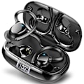 Pikkukuva 1 / 5: Langattomat nappikuulokkeet, Stereo Sport Bluetooth 5.3 -kuulokkeet korvakoukuilla, melunvaimennus, IP7 vedenpitävät kuulokkeet sisäänrakennetulla mikrofonilla juoksuun
