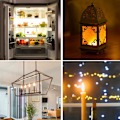 Pikkukuva 2 / 5: 0,5 W E14 LED Filamenttilamppu, C7 Vintage Yövalolamppu, Kierrettävä Meripihkanvärinen Lasinen Suolalamppulamppu, 5 W Vastaava, Ei Himmennettävä (6 kpl)