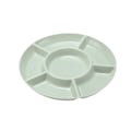 Miniatyrbilde 1 av 5: 1 x 6-roms matoppbevaringsbrett tørket frukt snackbrett, 28,5 cm