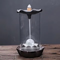 Miniatyrbillede 1 af 5: Håndlavet Keramisk Røgelseshus, Backflow Røgelsesbrænder