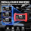 Miniatyrbilde 4 av 5: 12V 24V LiFePO4 Bærbar Billader 9-Trinns Smart Batterilader for Bil, Lastebil, Motorsykkel, Gressklipper, Båt, Marine