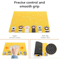 Miniatyrbilde 5 av 5: Gaming Musematte/Matte for Laptop 26 x 21 x 0,2 cm, Tastaturmatte, Skrivebordsmatte med Sklisikker Gummibase, Rektangulær Musematte, Kattepote