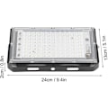 Pikkukuva 2 / 4: 100 W LED-valonheitin, erittäin kirkas, 10 000 lumenia, 120° valokeilan kulma, viileä valkoinen valonheitin, IP65 vedenpitävä, 85–265 V YYV