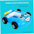 Miniatyrbillede 4 af 5: Børnepool Float med Vandpistol, Oppustelig Svømme Float Sommer Svømmebassin Legetøj, Oppustelig Pool Float, Børne Svømme Float Svømme Float