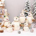 Miniatyrbillede 5 af 5: Julepynt Stående Julefigur, Julemand Snemand Dukke Juletræspynt Hjemmepynt til Børn Børnegaver, 20016B