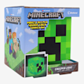 Miniatyrbillede 1 af 4: Minecraft Creeper Skrivebordslampe med Creeper-lyde, håndholdt natlampe til børneværelset eller gameren