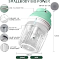 Pikkukuva 4 / 5: Sähköinen valkosipulisilppuri 250ML, sipulisilppuri, USB kannettava pieni elintarvikekone