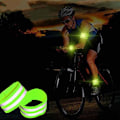 Miniatyrbild 5 av 5: Reflekterande Armband 4 st Reflekterande Löpararmband Hög Synlighet Elastiska Ankelband Säkerhetsutrustning för Cykling Promenader Jogging Utomhussporter