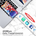 Pikkukuva 4 / 4: iPhone-laturijohto Lightning-kaapeli 1m 2 kpl iPhone-kaapeli iPhone 13 13 Pro 12 Pro 11 SE Max XS XR X, iPad Mini Air, iPod, AirPod