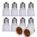Miniatyrbillede 1 af 5: E12 til E14 Lampeholder Adapter Sokkel Konverter Lys Base