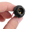 Miniatyrbillede 4 af 5: 10 stk. Automotive T10 Pære Sokkel Ledning, Stikforlænger LED Wedge Lys Base Adapter