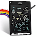 Miniatyrbillede 1 af 4: Tegneblok, Tablet og Pen Multifarvet LCD 8,5\" Sort, Farverige Graffiti Håndmalede Tablet, LCD Skrivetablet Light Blue